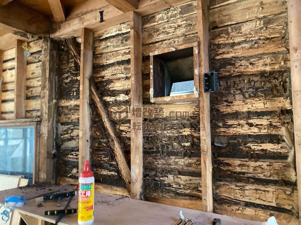 ハーフスケルトン　腐食ヵ所