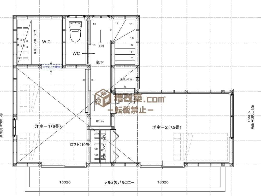 墨田区K様邸　新規図面