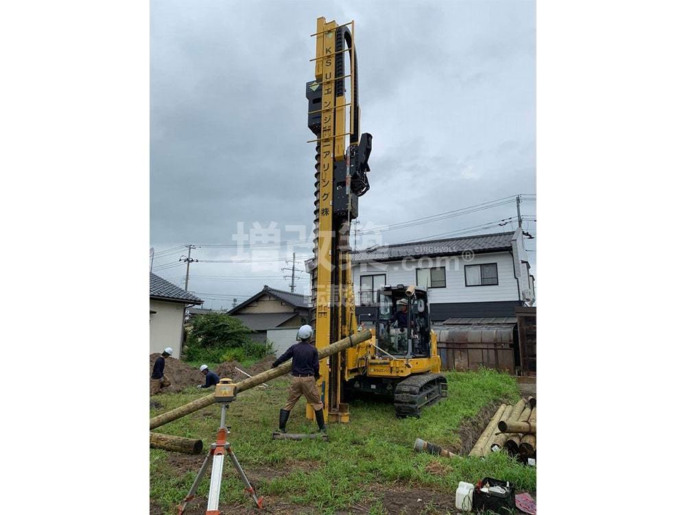 新潟県新発田市　TH様邸　地盤改良