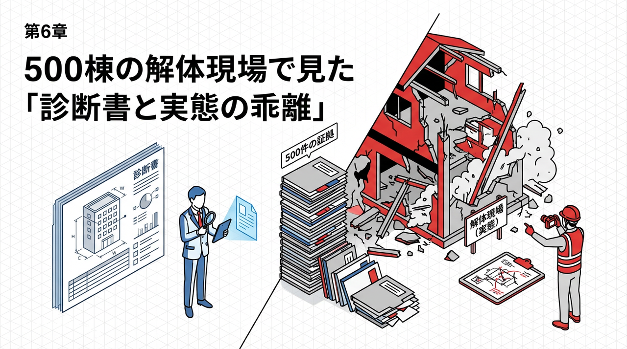 500棟の解体現場で見た「診断書と実態の乖離」