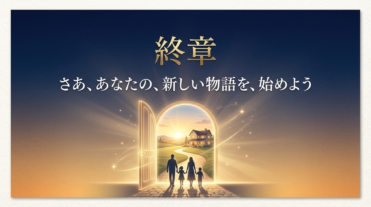 【終章】：さあ、あなたの、新しい物語を、始めよう