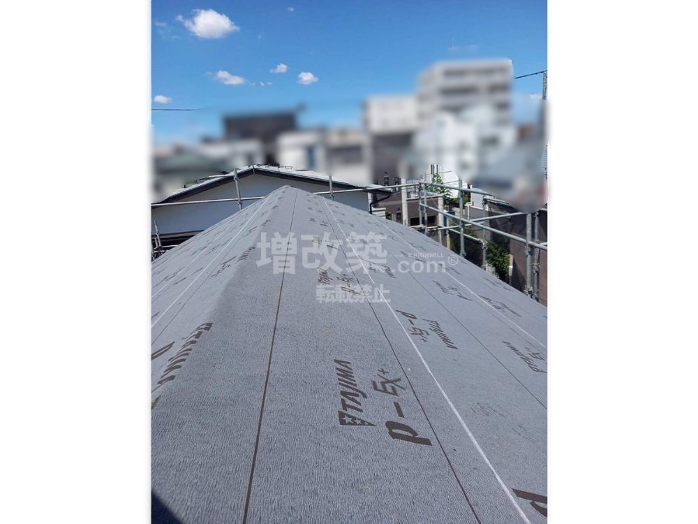 品川区　K様邸　屋根工事