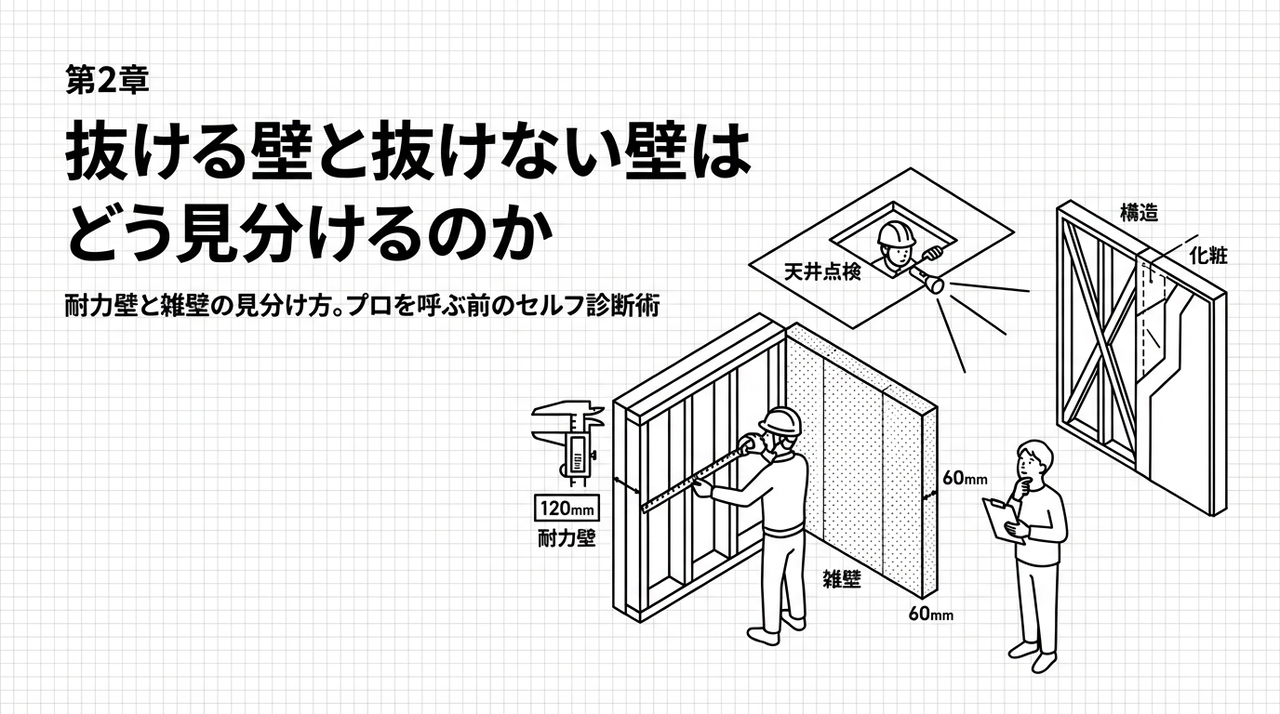 ツーバイフォー住宅の間取り変更完全ガイド｜抜ける壁・抜けない壁、費用、補強方法まで解説