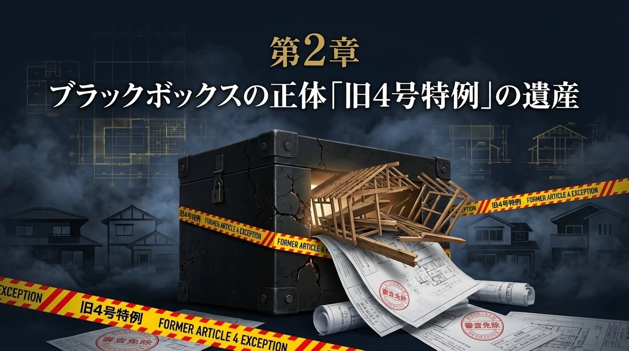 第2章：ブラックボックスの正体「旧4号特例」の遺産