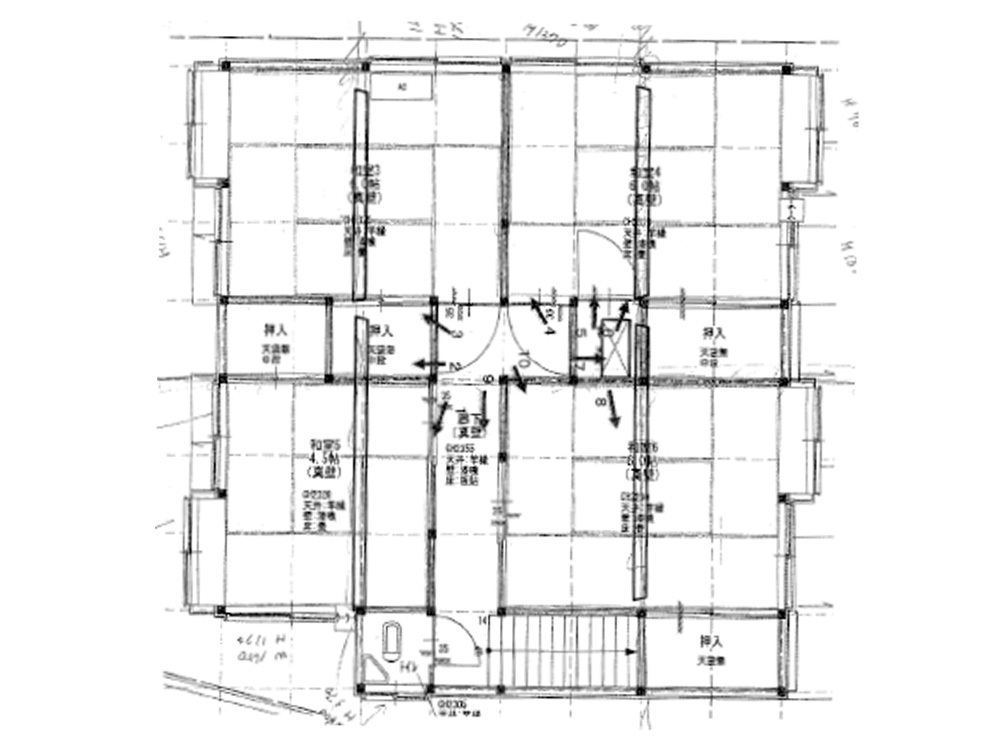 板橋区S様邸　施工前平面図