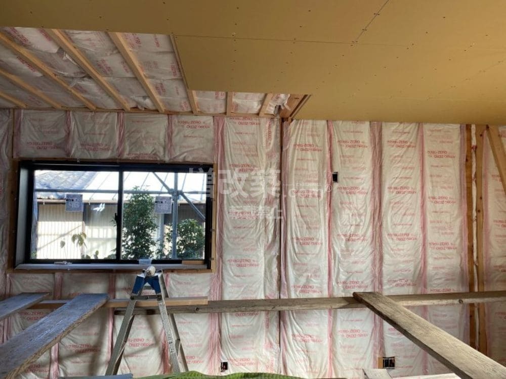 静岡県磐田市K様邸　断熱工事