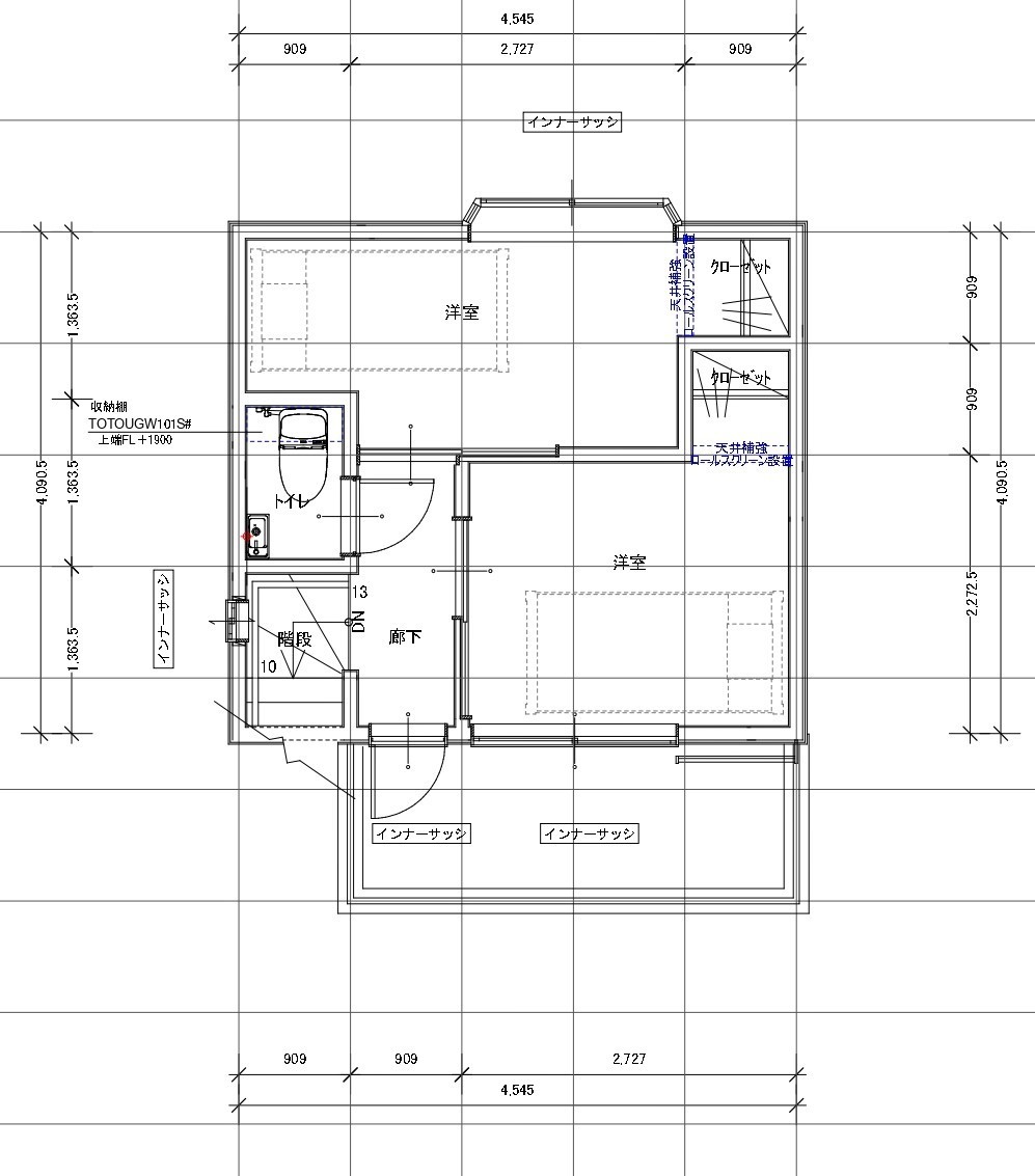 荒川区O様邸　新規図面