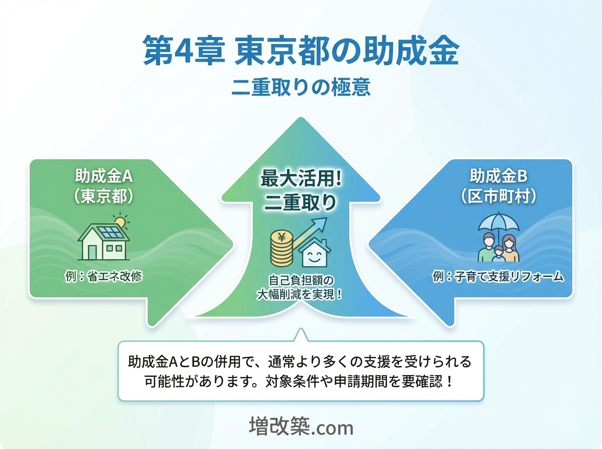 都民だけの特権「重複活用（二重取り）」の極意