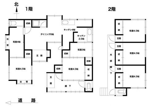 渋谷区O様邸_既存平面図