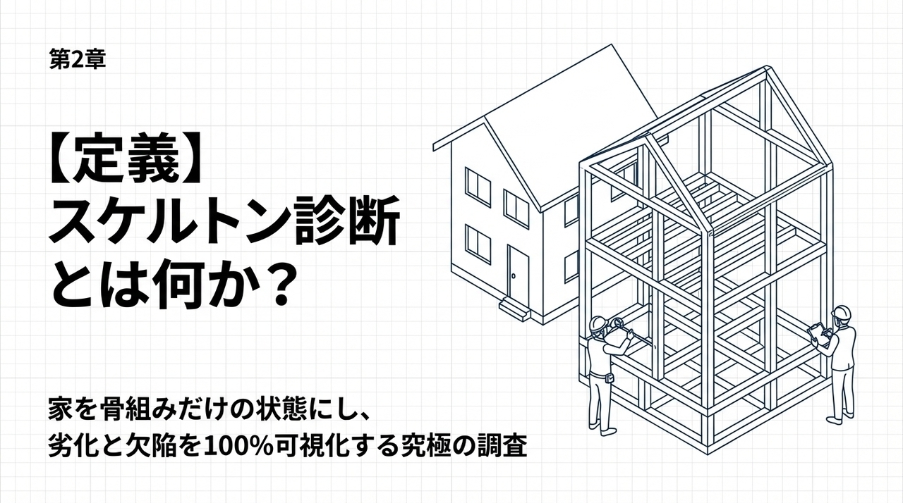 スケルトンリフォームが「最高の診断」