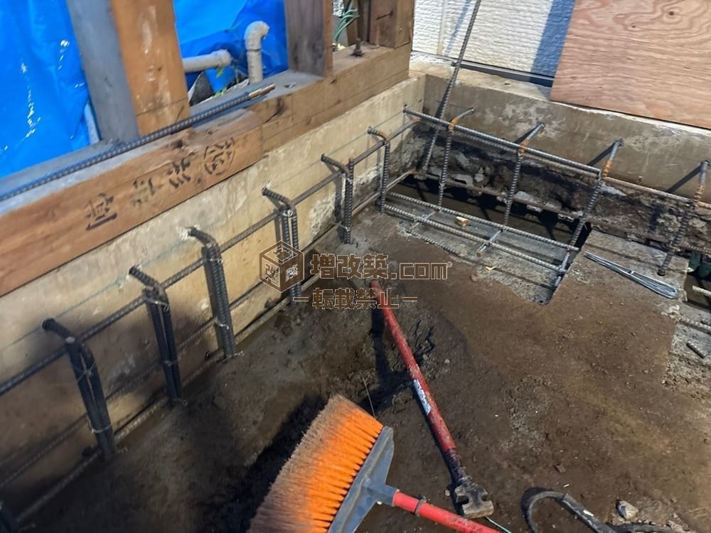 新宿区K様邸　基礎