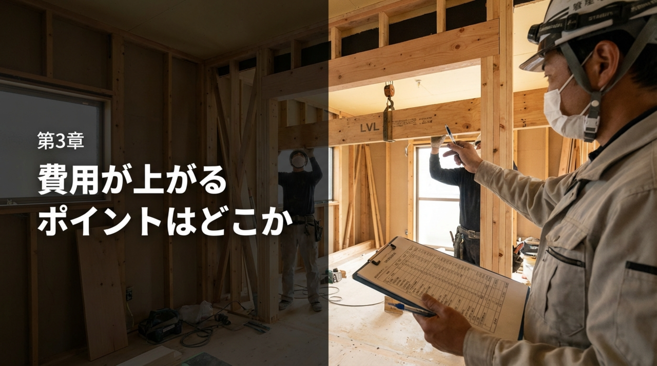 ツーバイフォーの耐力壁はどう見分ける？抜ける壁・抜けない壁の判断