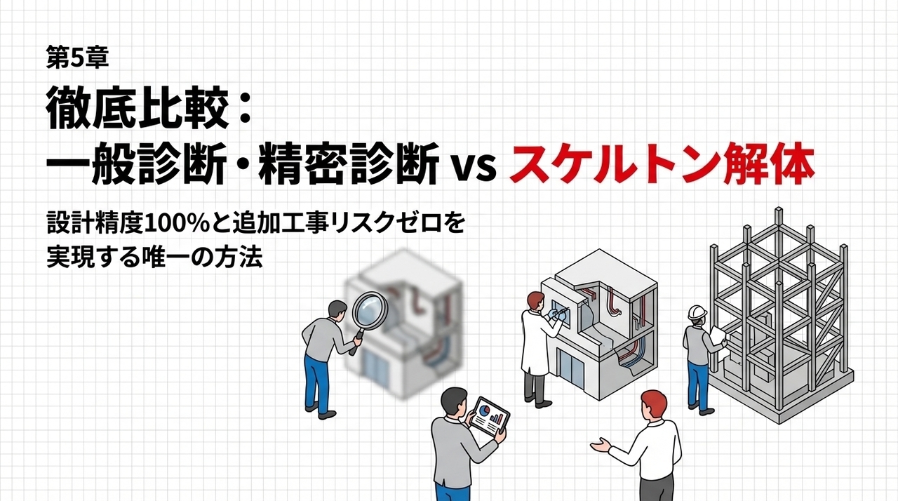 スケルトンリフォームが「最高の診断」