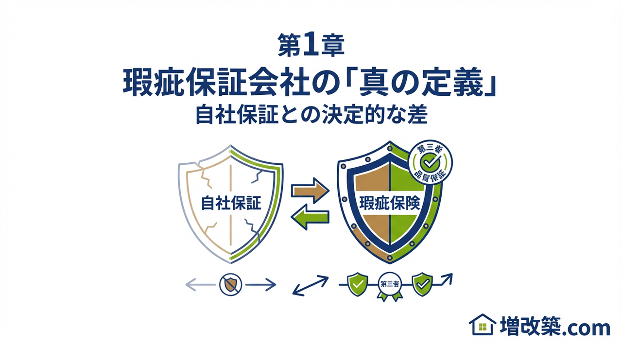 第1章：瑕疵保証会社の「真の定義」 ― 自社保証との決定的な差
