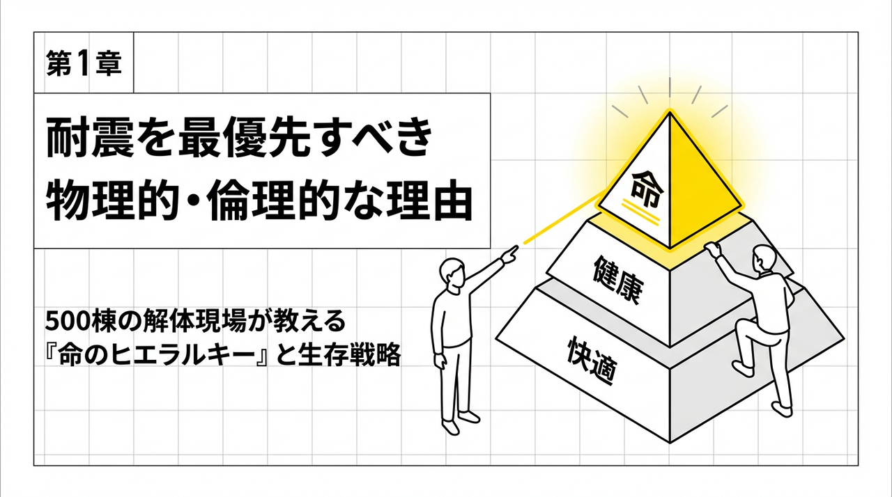結論：耐震を最優先すべき物理的・倫理的な理由