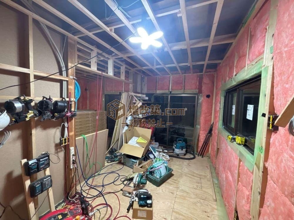 ハーフスケルトン　壁断熱