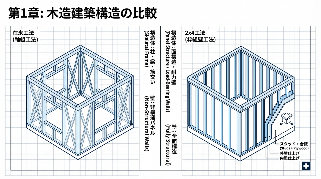ツーバイフォー住宅の間取り変更が難しいと言われる理由