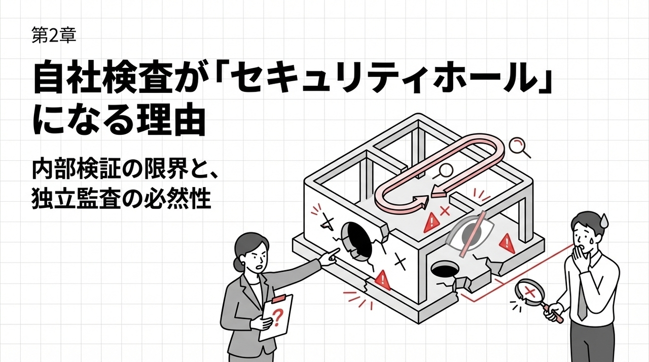 9.3 自社検査が「セキュリティホール」になる理由