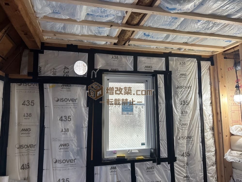 新宿区K様邸　断熱工事