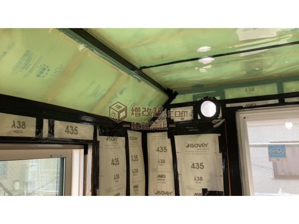 新宿区K様邸　断熱工事