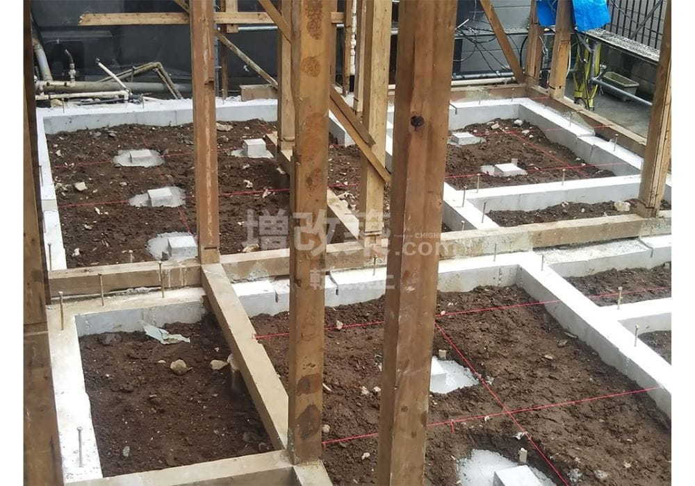 大田区A様邸　基礎工事