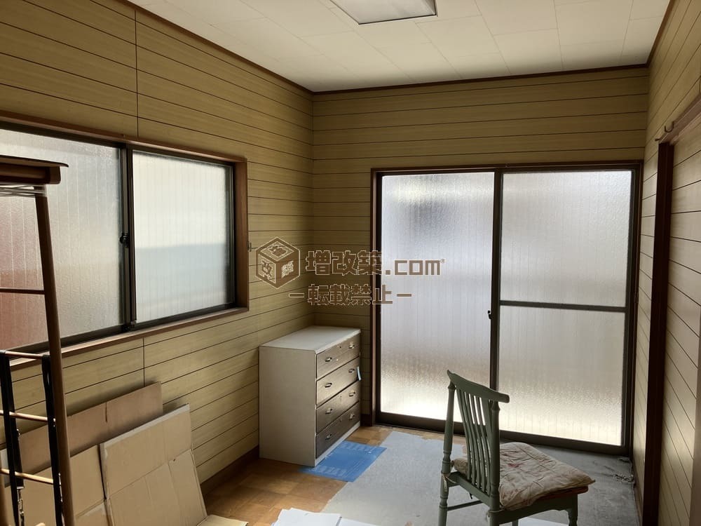 ハーフスケルトン　既存2階