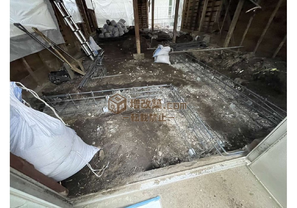 品川区M様邸　基礎工事