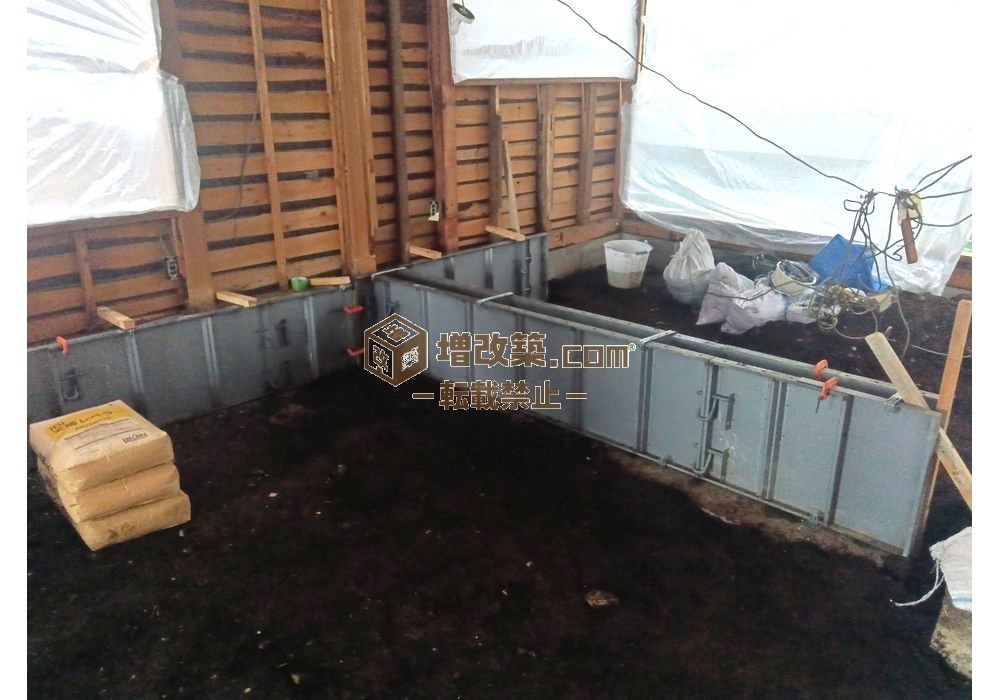 品川区M様邸　基礎工事