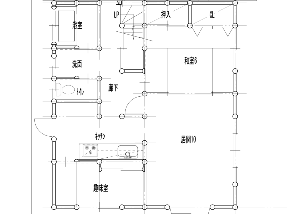 新潟市秋葉区　TK様邸　施工前図面