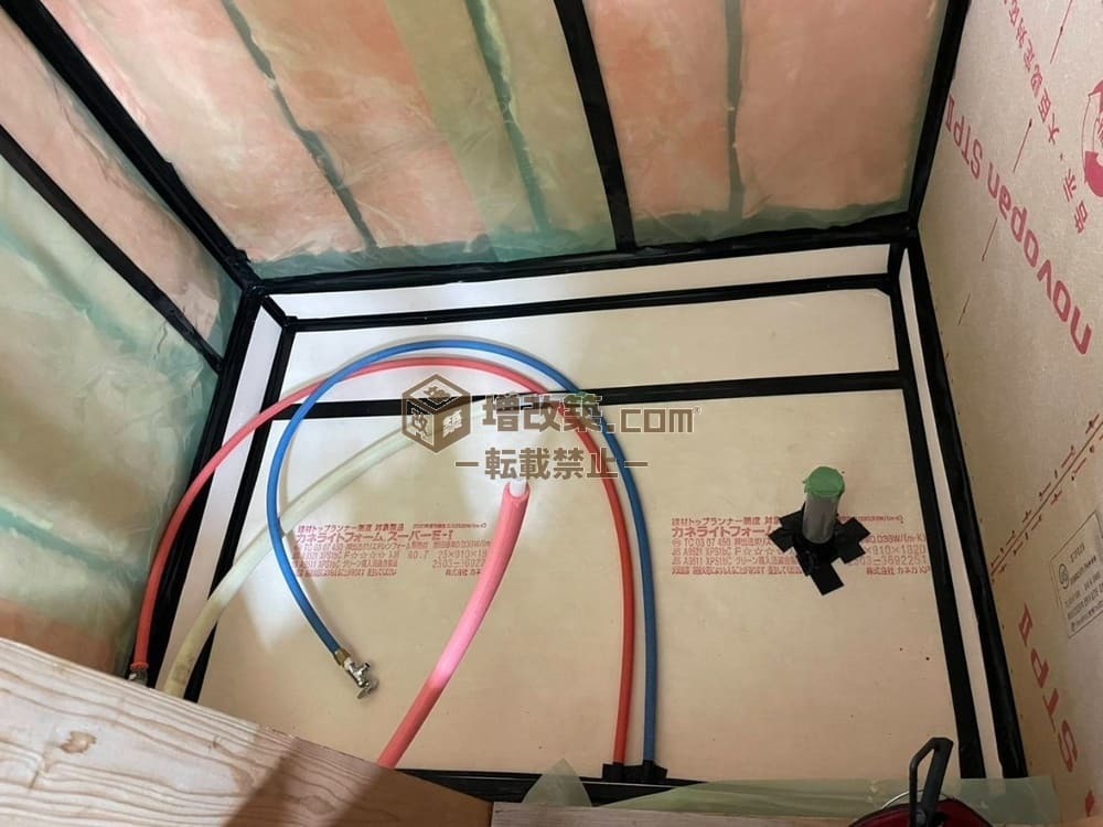 ハーフスケルトン　床断熱