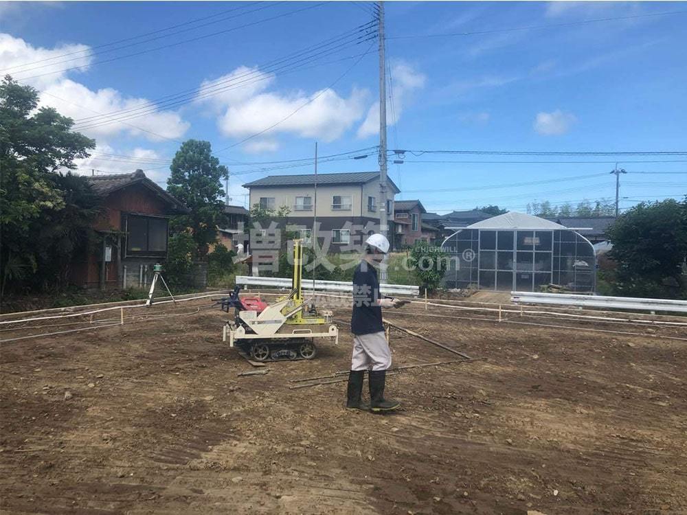 新潟県新発田市　SA様邸　地盤改良