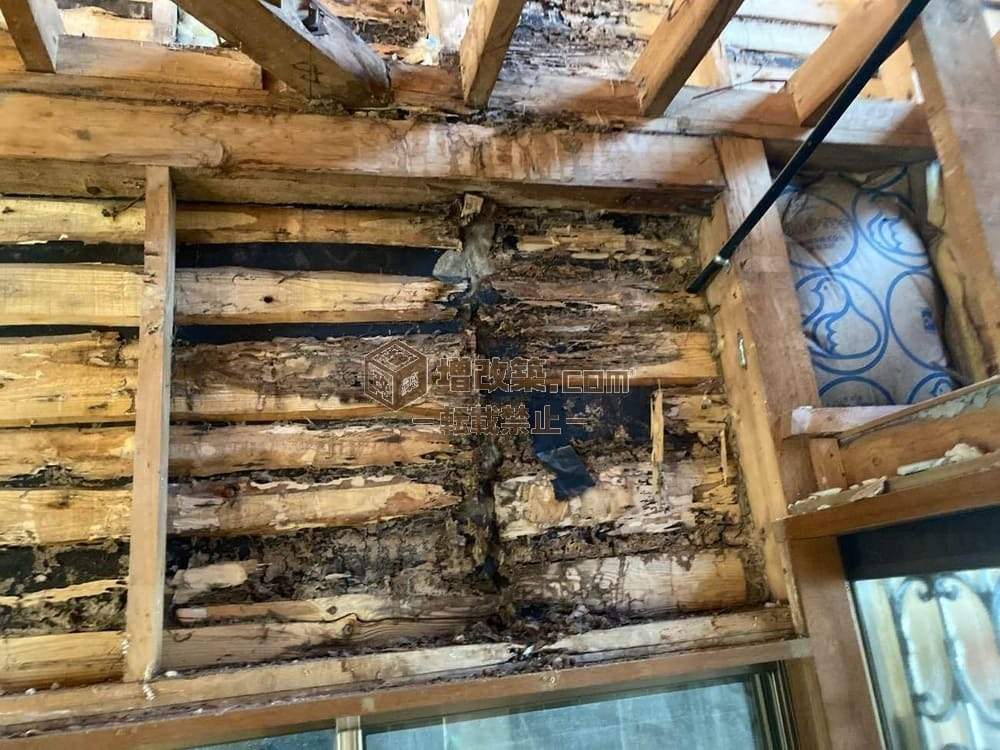 ハーフスケルトン　腐食ヵ所