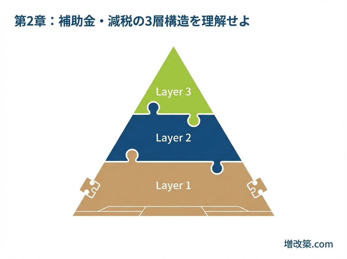 補助金・減税の「3層構造」を理解せよ