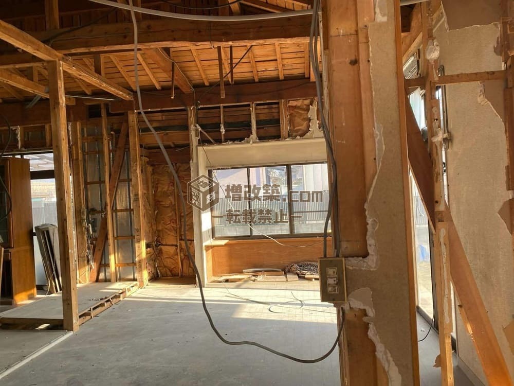 EMを採用した自然素材古民家リノベーション　解体