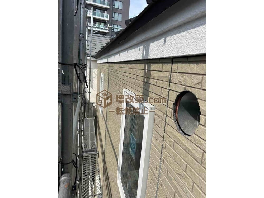 新宿区K様邸　外壁工事