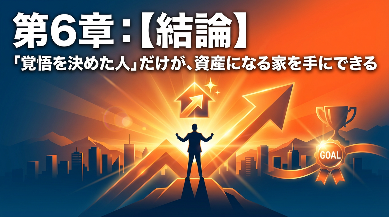 「覚悟を決めた人」だけが、資産になる家を手にできる