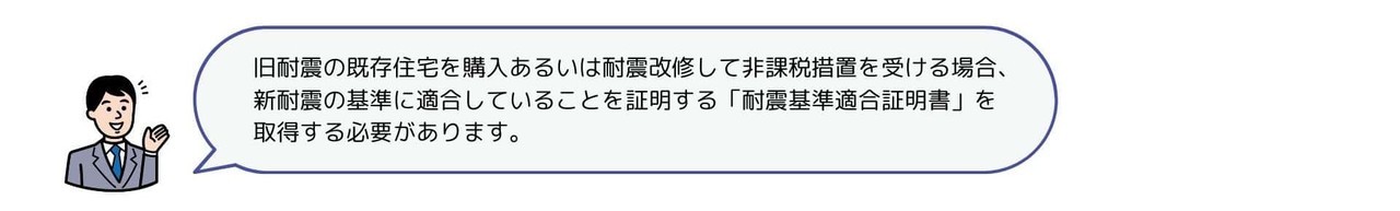 耐震基準適合証明書の取得