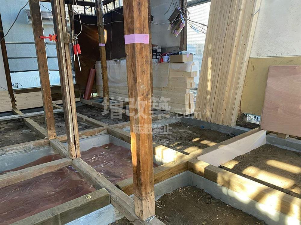 板橋区S様邸　木工事