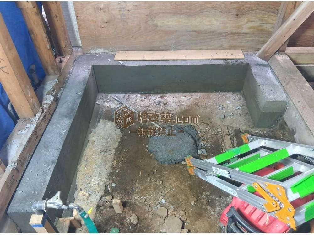 新宿区K様邸　基礎