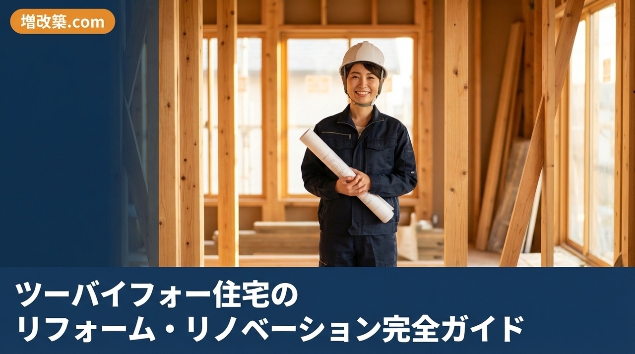 ツーバイフォー住宅のリフォーム・リノベーション完全ガイド