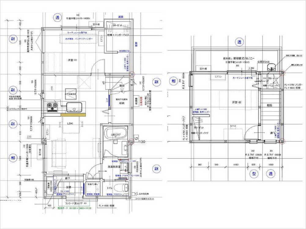 品川区M様邸　平面図　リノベーション後プラン