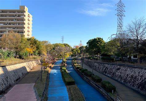 大阪市西淀川区　大野川緑地