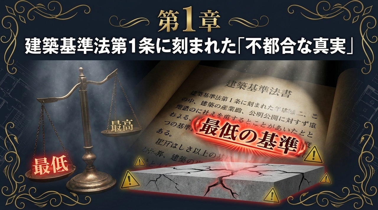 第1章：建築基準法第1条に刻まれた「不都合な真実」