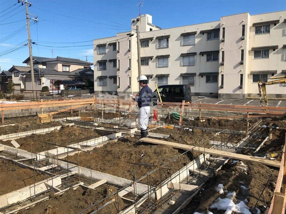 新潟県新発田市　SA様邸　基礎