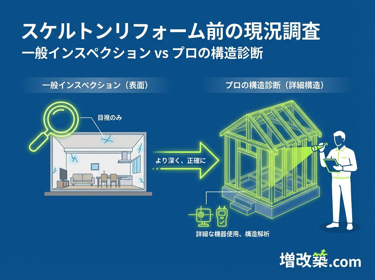 「インスペクション済み」だから安心、ではありません