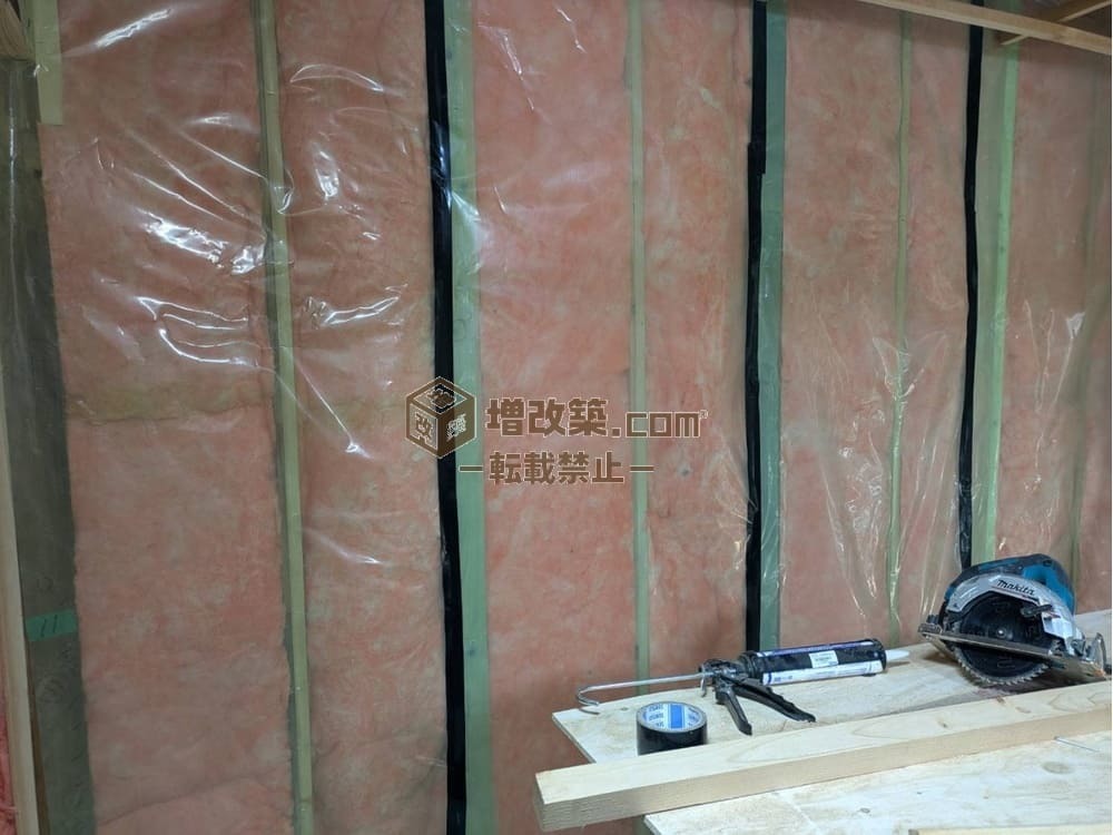 ハーフスケルトン　壁断熱