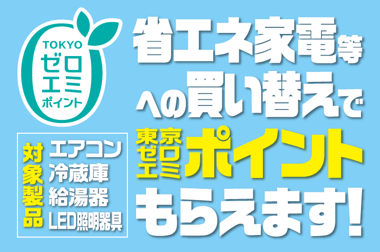 【東京都補助金】東京ゼロエミポイント