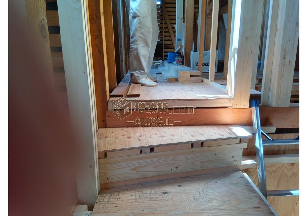 大田区A様邸　木工事