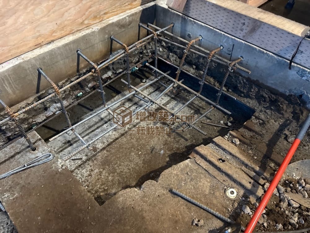 新宿区K様邸　基礎