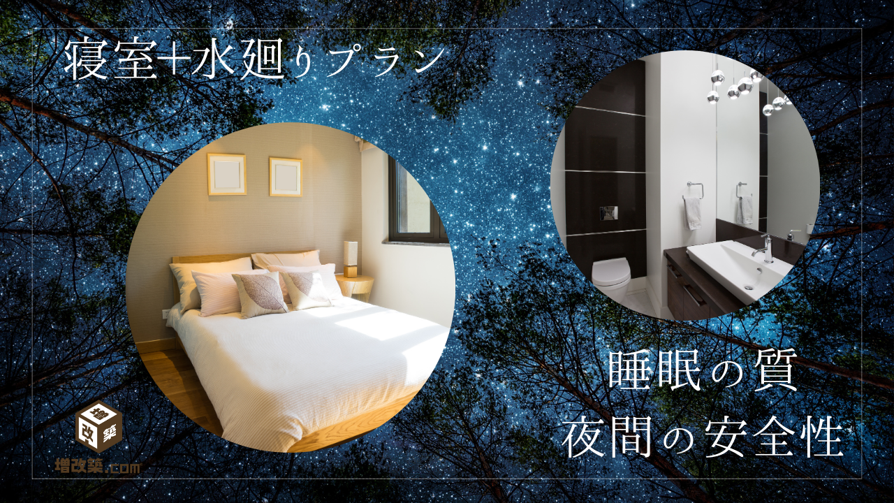 ゾーン断熱リフォーム　寝室＋水廻り